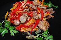 Warm Chicken Liver Salad with Roasted Vegetables - Step 8