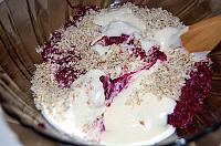 Russian Creamy Beet Salad with Walnuts and Garlic - Step 6