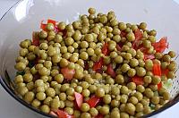 Cabbage, Peas and Tomatoes Salad - Step 3