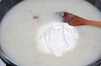 Creamy Mushrooms and Chicken Soup - Step 11