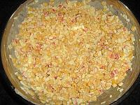 Sweet corn and surimi salad - Step 6