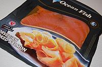 Smoked Salmon Roses - Step 1