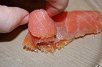 Smoked Salmon Roses - Step 4