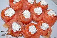 Smoked Salmon Roses - Step 6