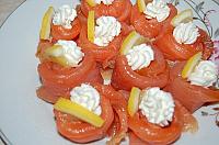 Smoked Salmon Roses - Step 7