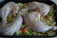 Sheet Pan Roast Chicken with Cabbage - Step 8