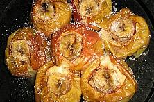 Baked Apples Stuffed with Bananas