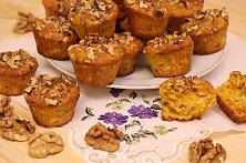 Carrot Oatmeal Muffins with Walnuts