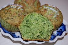 Green Muffins Recipe