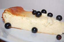 Crustless White Chocolate Cheesecake