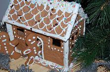 Simple Homemade Gingerbread House