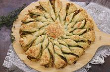 Puff Pastry Appetizer with Pesto