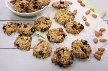 Cranberry Almond Oatmeal Cookies
