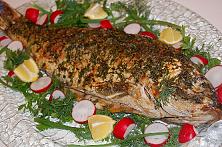 Oven Baked Carp