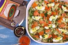 Egg and Salmon Potato Salad