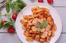 Homemade Gnocchi with Tomato Sauce