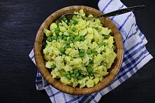 Pan-Roasted Cauliflower with Peas
