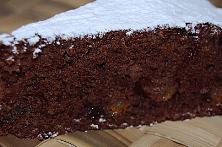Vegan Chocolate Cake with Jam