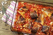 Baked Fish with Tomatoes