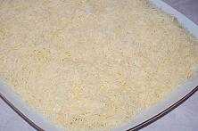 White Salad with Cheese and Chicken