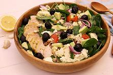 Greek Avocado Chicken Salad