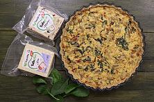 Vegan Spinach Tofu Quiche 