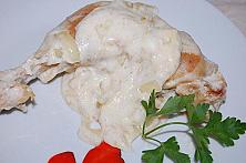 Chicken with sour cream