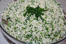 Raw Cauliflower Couscous