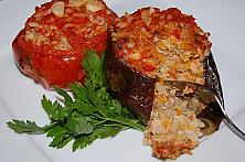 Stuffed Vegetables with Meat and Rice