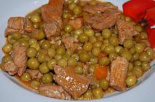 Green Pea Stew with Meat