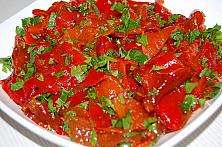 Romanian Roasted Peppers Salad