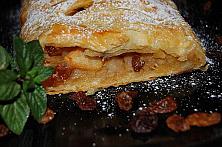 Apple and Raisin Strudel