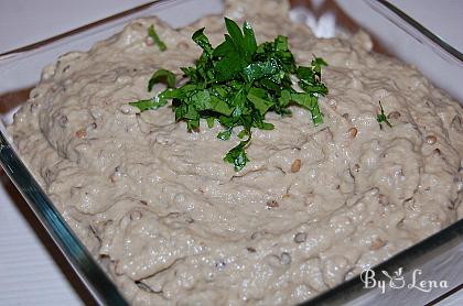 Lebanese Eggplant Salad