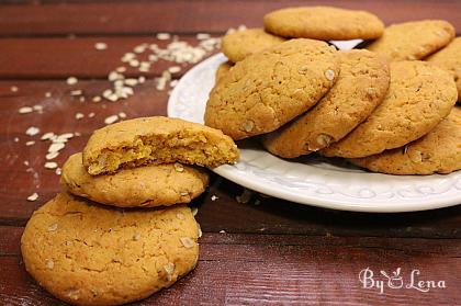 Vegan Pumpkin Oatmeal Cookies