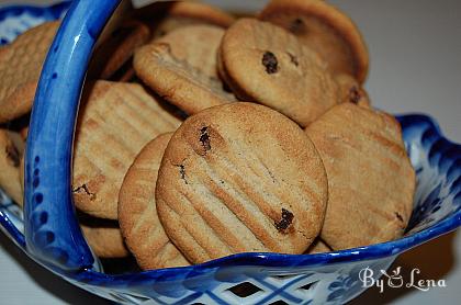 Vegan Oatmeal and Apple Cookies