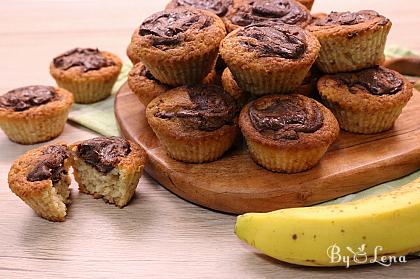 Banana Nutella Muffins