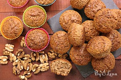 Easy Walnut Muffins