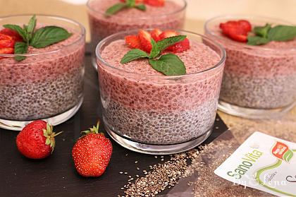 Strawberry Chia Pudding