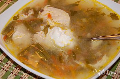 Chicken Soup with Green Beans