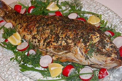 Oven Baked Carp