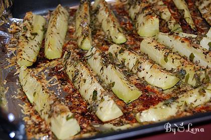 Baked Zucchini with Parmesan