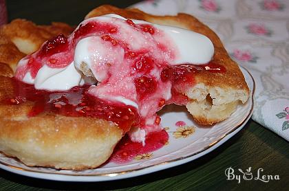 Langos - Hungarian Fried Bread