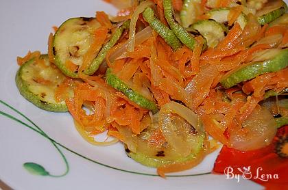 Sautéed Carrots and Zucchini Medley