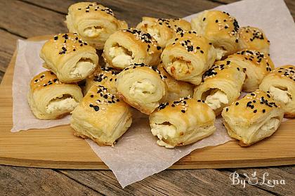 Puff Pastry Cheese Bites