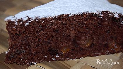 Vegan Chocolate Cake with Jam