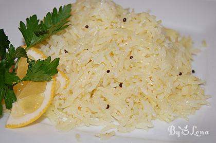 Indian Lemon Rice Recipe