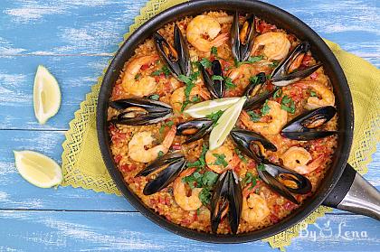 Seafood Paella