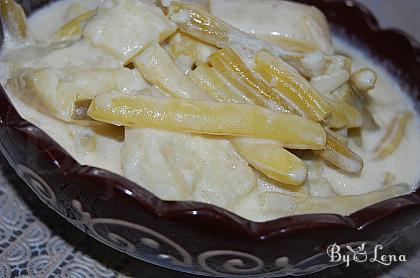 Moldovan Creamy Potatoes and Beans