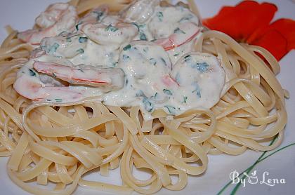 Creamy Shrimp Pasta
