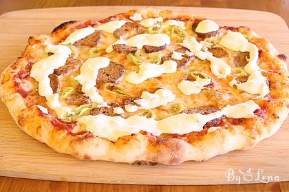 Kebab Pizza